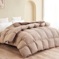 Premium down comforter, all season duvet insert