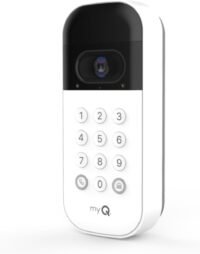 Smart garage door video keypad with camera, wifi