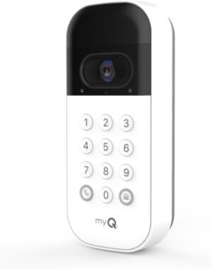 Smart garage door video keypad with camera, wifi