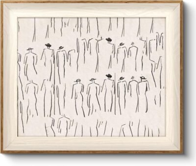 Wall Art Crowds Wall art crowds