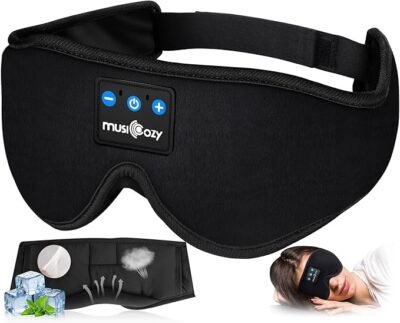 Bluetooth headphones sleeping mask