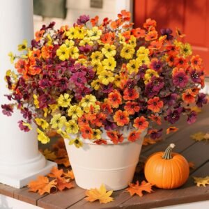 Fall flowers fake mums