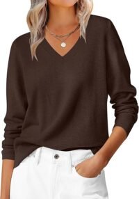 Fall soft pullover jumper top