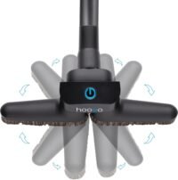 Flipflop canister vacuum cleaner floor nozzle