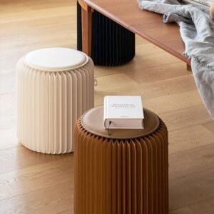 Folding furniture stool