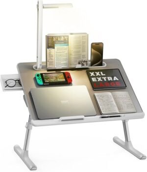 Laptop bed tray