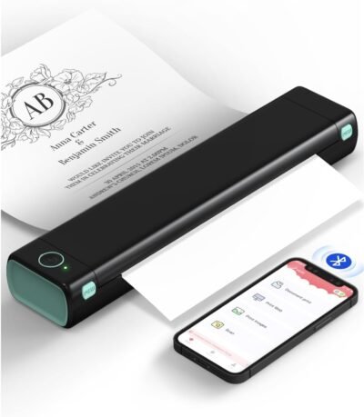 Portable printer wireless