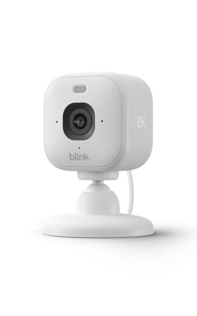 Blink mini 2k+ (newest model) plug in home & pet security camera