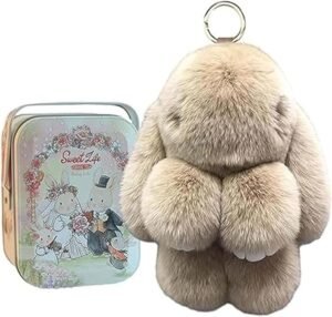 Bunnylulu keychain with box