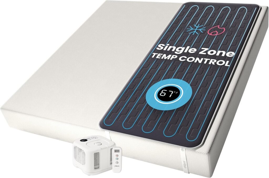 Chilipad cube bed cooling system