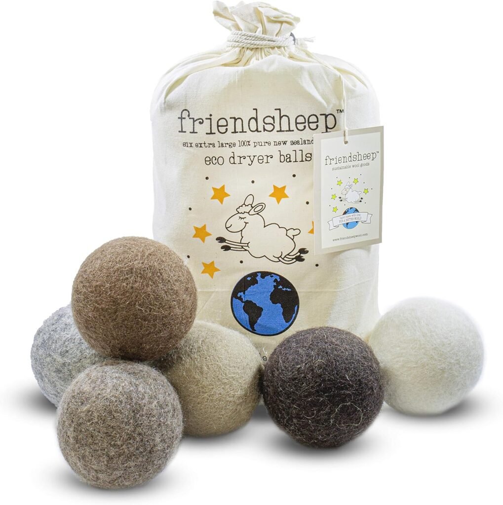 Friendship woold dryer balls, organic, reusable