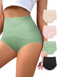 High waisted underwear (4 pack)
