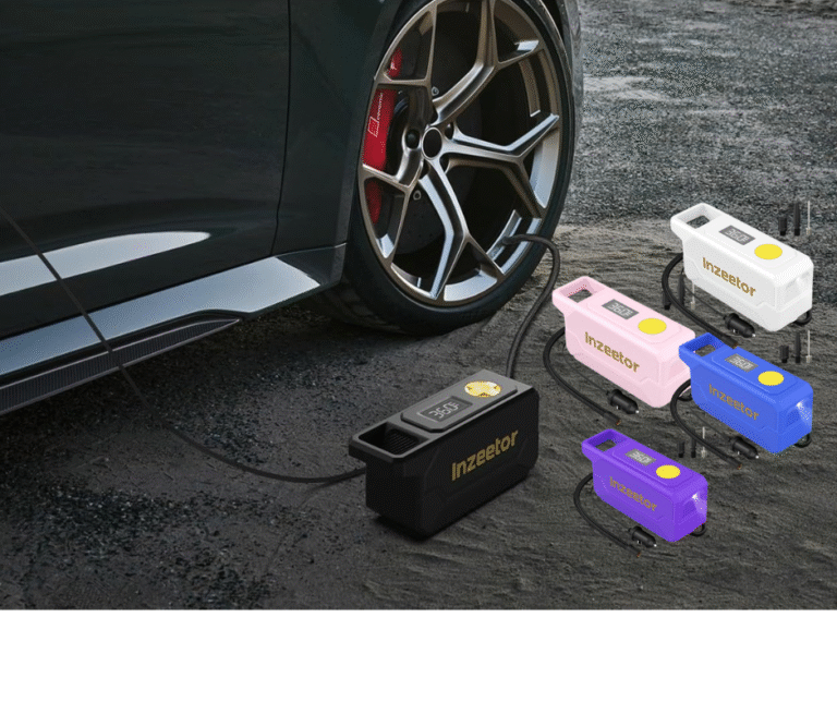 Inzeetor tire inflator