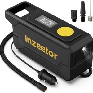 Inzeetor tire inflator black