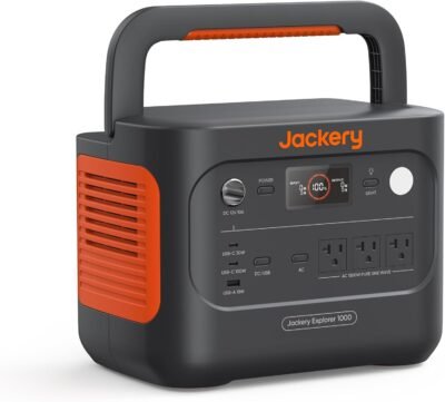 Jackery portable power station, solar generator for camping, emergency....
