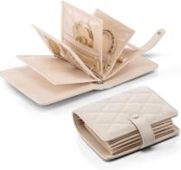 Mini travel jewlery organizer case