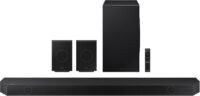 Samsung q99od 11.1.4 soundbar with wireless dolby atmos audio, rear speaker included, q symphony, spacefit sound pro, game mode pro...