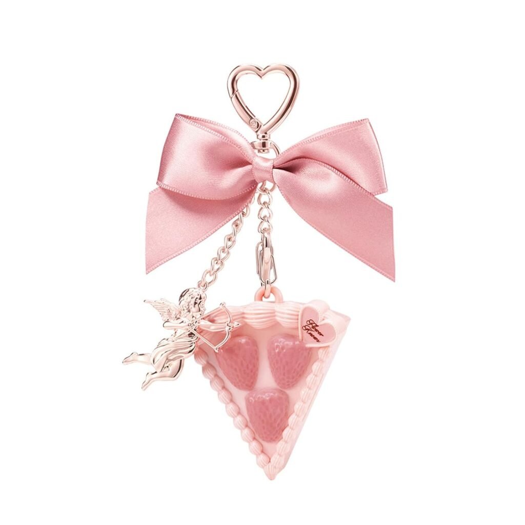 Strawberry cupid solid perfume bag charm