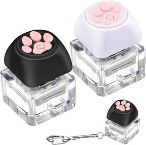 Keyboard clicker keychain