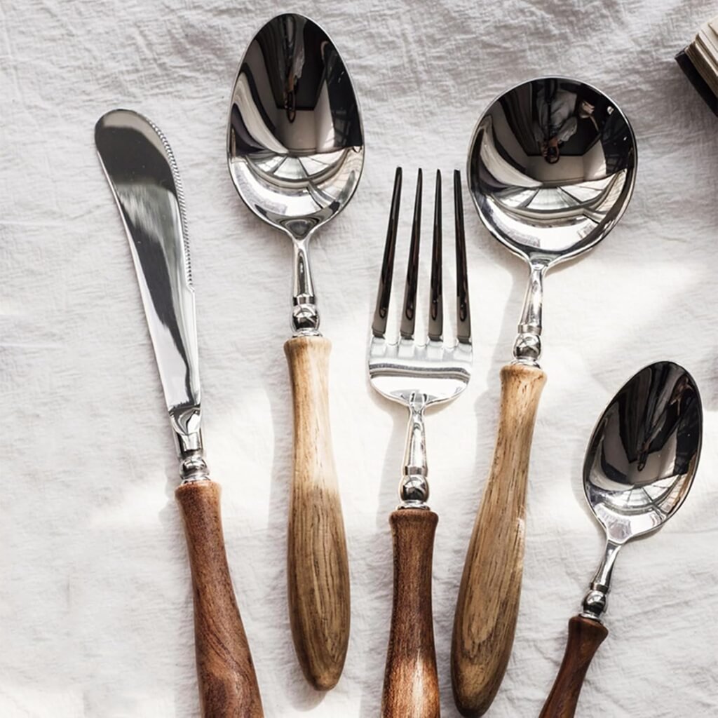5 piece flatware