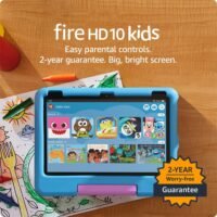 Amazon fire hd 10 kids tablet (newest model) ad free, robust parental controls