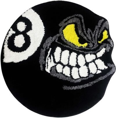 Angry 8 Ball Area Rug Angry 8 ball area rug