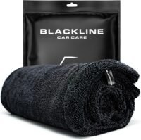Blackline twisted loop drying towel, streak free