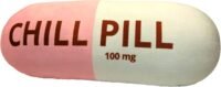 Chill pill pillow