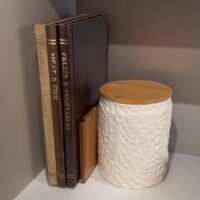 Cutting boards that look like books