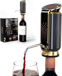 Electric wine aerator, dispenser & vacuum pump