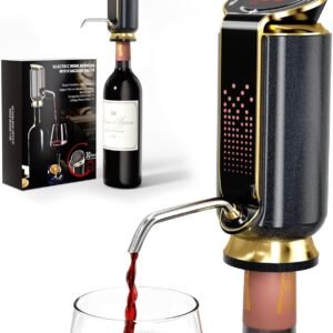 Electric wine aerator, dispenser & vacuum pump
