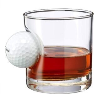 Golf glass whiskey