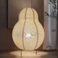Japanese floor lamp, dimmable