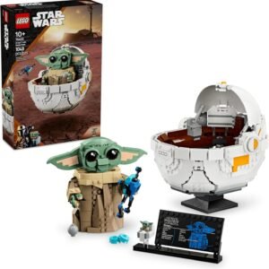 Lego star wars grogu with hover pram