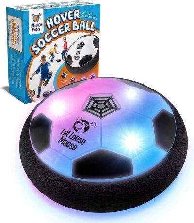 Let loose moose, hover soccer ball, indoor led floating toy