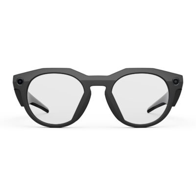 Meta Oakley HST smart ai glasses, performance (for camera, audio, video, sports) clear lense
