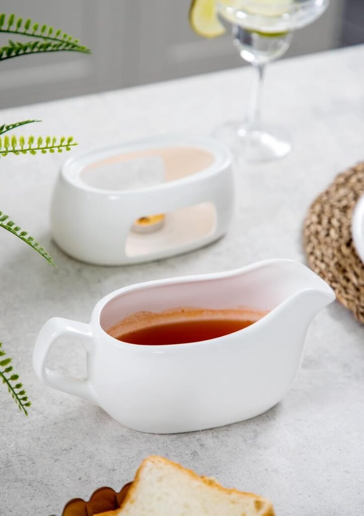 Nucookery gravy boat with warmer