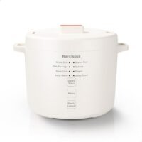 Rice cooker (also for oatmeal, quinoa) + steam