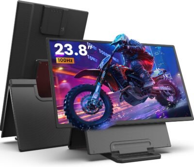 Rotatable and height adjustable, portable monitor, gaming monitor, built in speakers, vesa mounting....