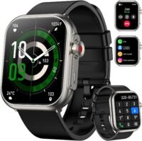 Smart watch hd fitness tracker (answer+make call), sport modes, sleep monitor and more