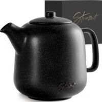 Steinzeit premium ceramic teapot with infuser