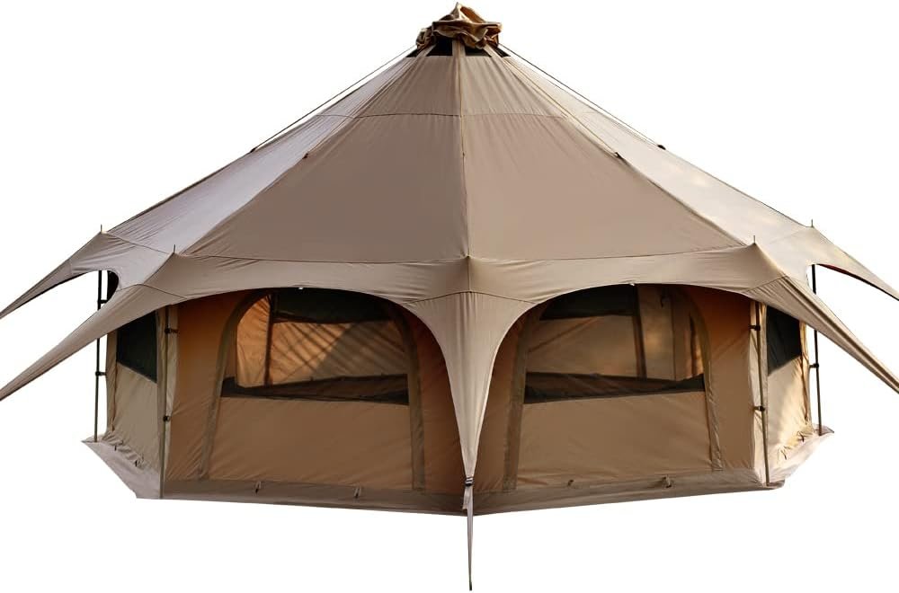 Canvas tent bell