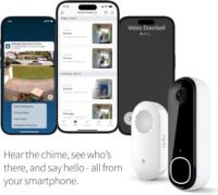 Arlo Video Doorbell 2K + Chime 2 – Smart Security Doorbell