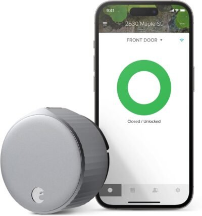 August Wi-Fi Smart Lock – Keyless Entry & App Control