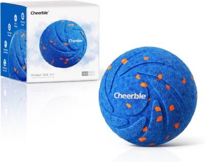 Cheerble Smart Interactive Dog Toy – Wicked Ball AIR Automatic Motion Play for Medium & Large Dogs