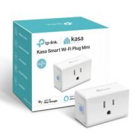 Kasa Smart Plug Ultra Mini 15A – Wi-Fi Smart Home Outlet with Alexa, Google Home & IFTTT