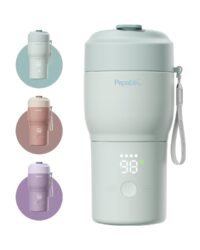 Papablic Pro Portable Bottle Warmer – Fast, Travel-Friendly, Mint Green