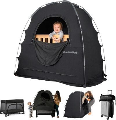 SlumberPod Blackout Sleep Tent – Travel – Privacy Pod for Babies & Toddlers
