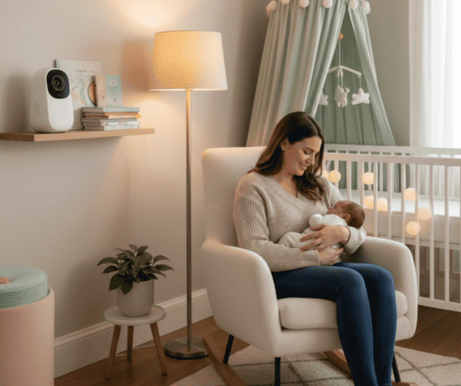 Best baby tech 2026 - smart baby monitors, sleep aids, and feeding technology for new parents