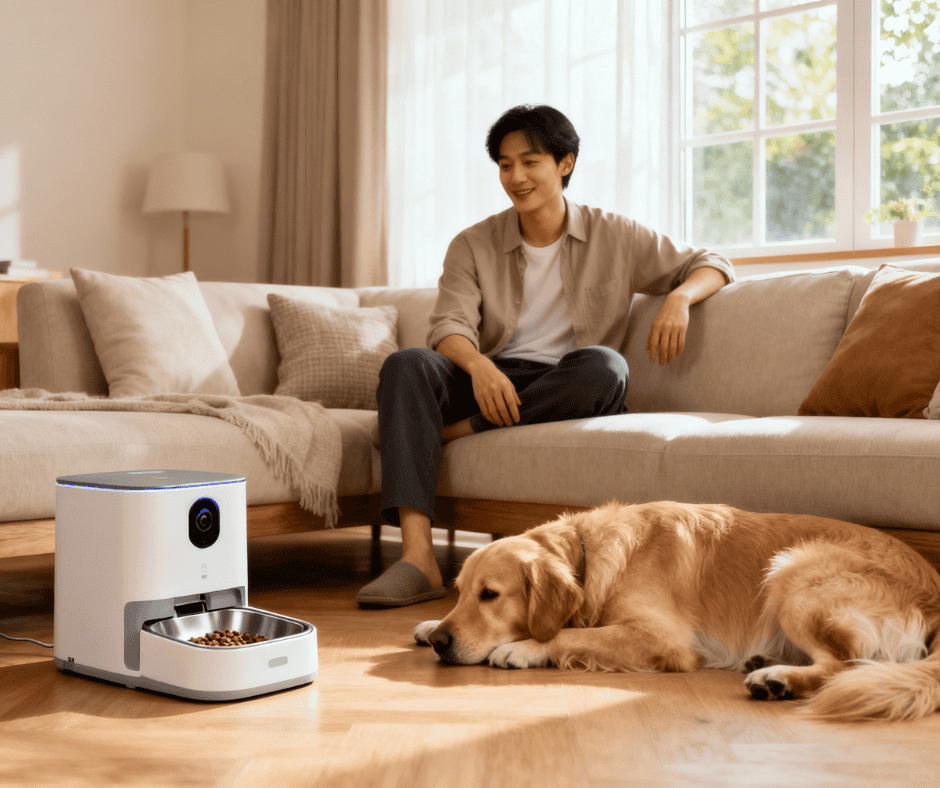 Best pet tech 2026 - smart cameras, GPS trackers, and automatic feeders for dogs and cats